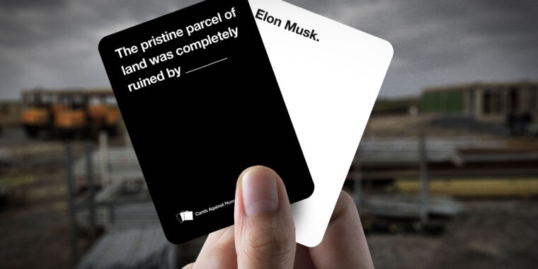 cards against elon musk