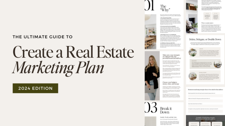 Real Estate Marketing Plan Guide Template 1