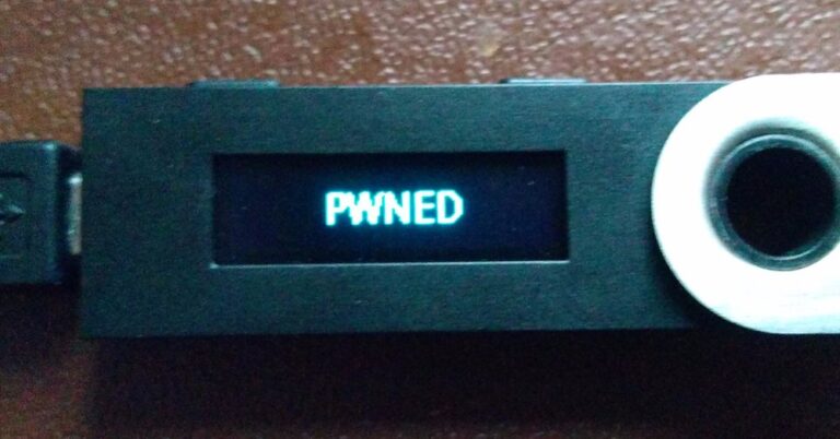 ledger pwned card