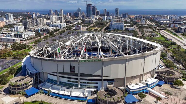 tropicana field hurricane milton