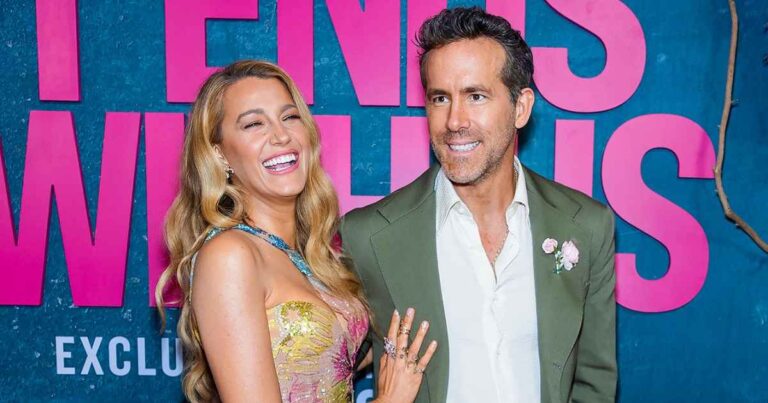 Feature Blake Lively Ryan Reynolds Quotes About Giving Kids a Normal Life