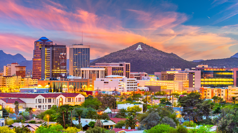 Tucson Arizona skyline