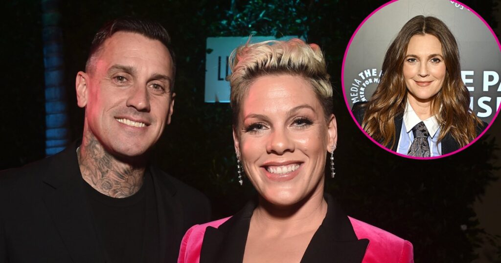 Carey Hart Recalls Wife Pink s Reaction to Him Meeting Drew Barrymore