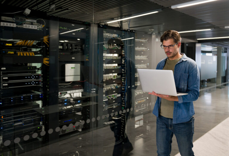 using laptop in data center 2024