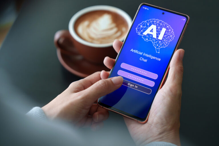 ai on a smartphone